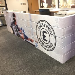 W100 Brick Vinyl Wall Graphics