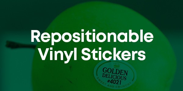 Repositionable Vinyl Stickers