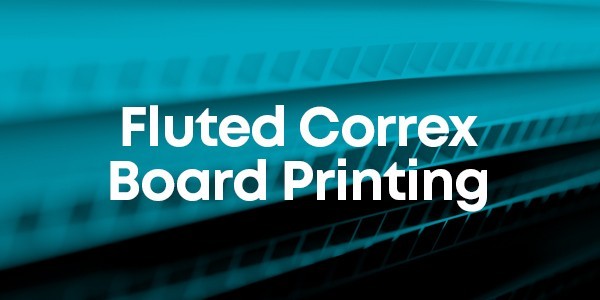 Fluted Corex Board Printing