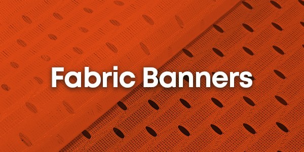 Printed Fabric Banners | Free Delivery | Upload any Design file