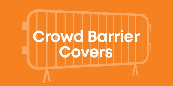 Printed Crowd Barrier Covers | Upload any Artwork | Fast Delivery